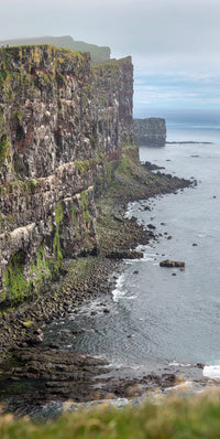 The Cliffs at Latrabjarg Poster Print by Martin Zwick