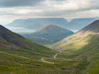Landscape on the Thingeyri Peninsula, Northwest Iceland Poster Print by Martin Zwick