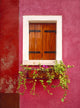 Burano colorful windows and walls poster print by Jaynes Gallery.