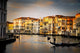 Gondolas on Grand Canal at sunset poster print by Jaynes Gallery