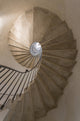 Venice Spiral Stairwell Poster Print showcasing intricate architectural design.