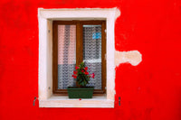 Burano Colorful House Wall and Window Poster Print by Jaynes Gallery