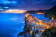 Vernazza coastal town sunset poster print by Jaynes Gallery