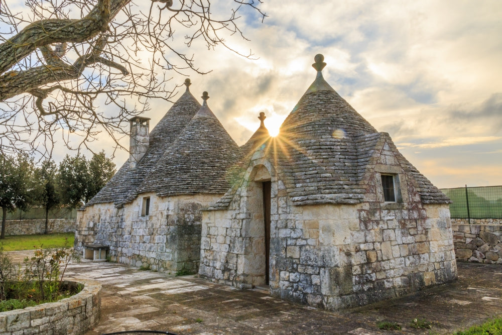 Trullo house in Itria Valley, Alberobello Poster Print by Emily Wilson