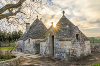Trullo house in Itria Valley, Alberobello Poster Print by Emily Wilson