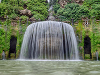 Villa d'Este Fontana dell'Ovato Poster Print by Julie Eggers