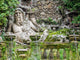 Villa d'Este Romanesque statues of Gods and Goddesses poster print by Julie Eggers.