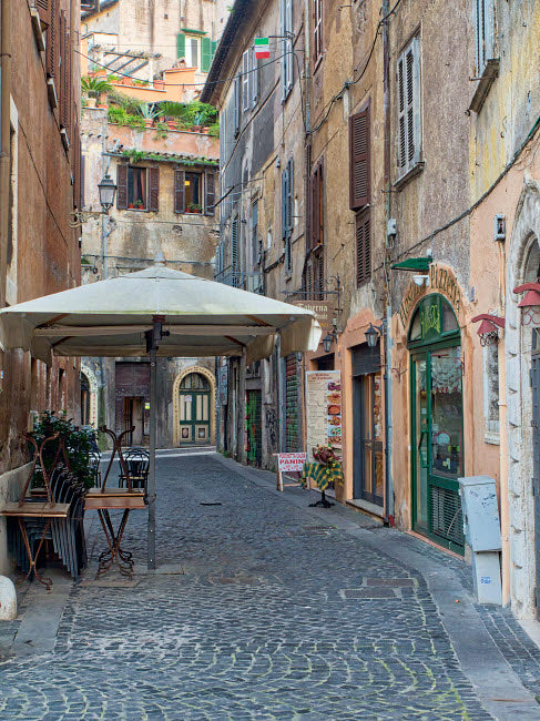 Tivoli streets and alleyways poster print by Julie Eggers