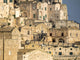 Matera cave dwelling town poster print showcasing Sassi houses.