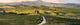 Italy, Tuscany, Val d'Orcia Poster Print by John Ford showcasing beautiful Italian landscapes.