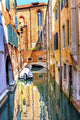 Colorful Reflection in Venice, Italy Poster Print by William Perry