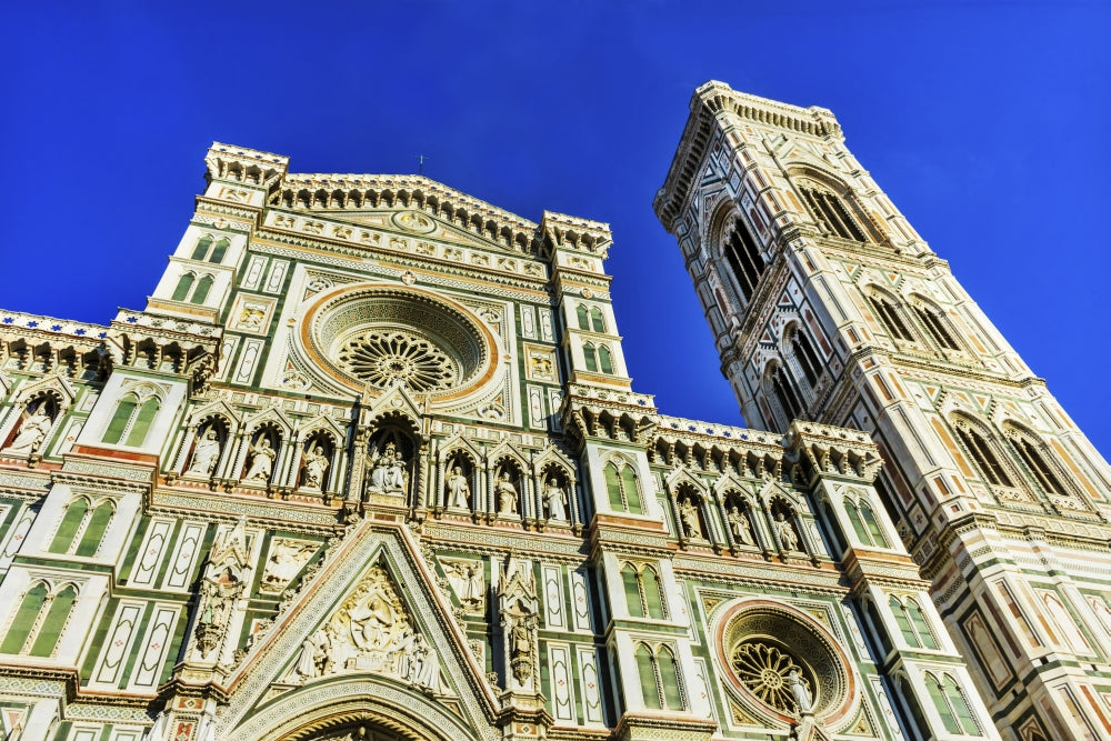 Cathedral di Santa Maria del Fiore facade poster print by William Perry.