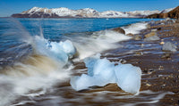 Norway Svalbard Spitsbergen 14th July Glacier Poster Print by Yuri Choufour