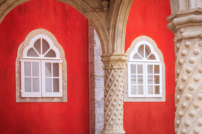 Sintra Pena National Palace interior poster print by Jaynes Gallery
