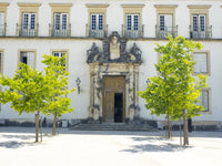 Entrance to the Ancient University of Coimbra Poster Print by Terry Eggers