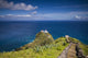 Ponta do Castelo Lighthouse Poster Print by Walter Bibikow showcasing Santa Maria Island.
