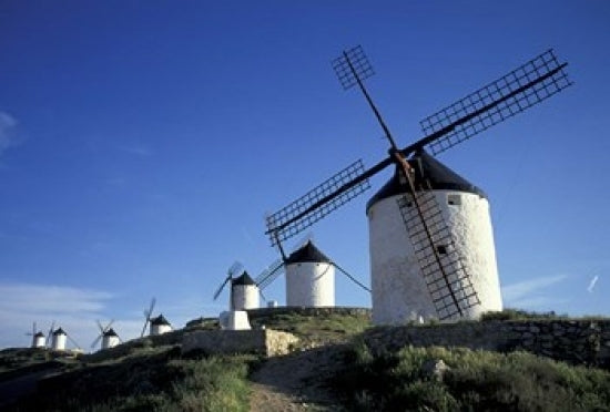 Windmills of Consuegra Fine Art Print by David Barnes