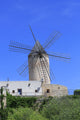 Palma Windmill Poster Print by Emily Wilson, depicting Mallorca's scenic beauty.