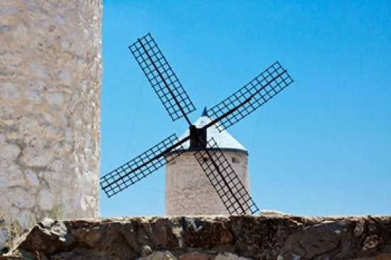 Toledo Province Windmills Poster Print by Julie Eggers