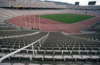 Olympic Stadium Barcelona Photo Print by Michele Molinari