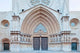 Tarragona Cathedral poster print by Rob Tilley, showcasing stunning architectural details.