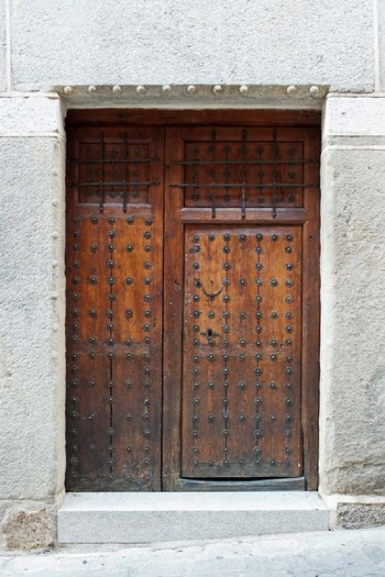 Traditional Door in Toledo, Spain Poster Print by Rob Tilley