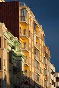 Leon, Spain poster print by Walter Bibikow showcasing the city's architecture and culture.