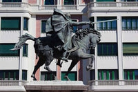 El Cid Statue Poster Print by Walter Bibikow, Burgos, Spain.