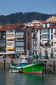 Lekeitio Harbor Poster Print by Walter Bibikow showcasing the beauty of Basque Country.