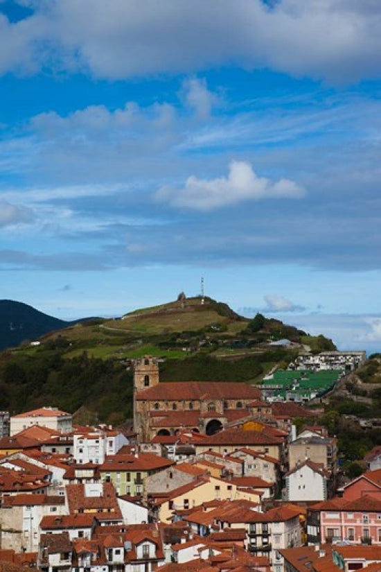 View of Old Town, Laredo, Spain Poster Print by Walter Bibikow
