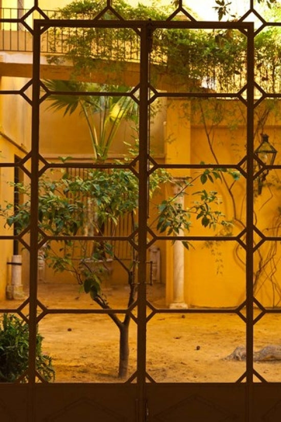 Palacio de la Condesa de Lebrija Courtyard Poster Print by Walter Bibikow
