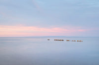 Sunset Over Lake Superior Poster Print by Alan Majchrowicz