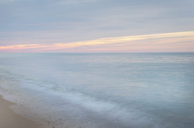 Lake Superior seen from Whitefish Point Beach Poster Print by Alan Majchrowicz