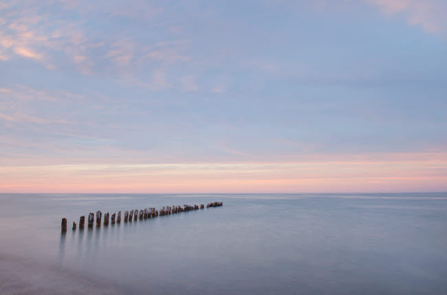 Lake Superior beach scene poster print by Alan Majchrowicz