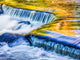 Michigan Fall Foliage Reflection Poster Print by Terry Eggers