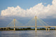 Clark Bridge over Mississippi River poster print by Richard & Susan Day.