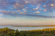 Fort Peck Reservoir poster print by Chuck Haney showcasing serene Montana landscape.