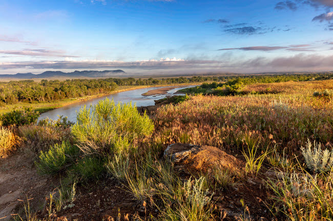 The Powder River in Custer County, Montana Poster Print by Chuck Haney