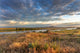 Sunrise and Clouds Over Yellowstone River Poster Print by Chuck Haney