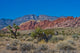 Calico Hills North Poster Print showcasing the vibrant landscape of Red Rock National Conservation Area in Nevada.