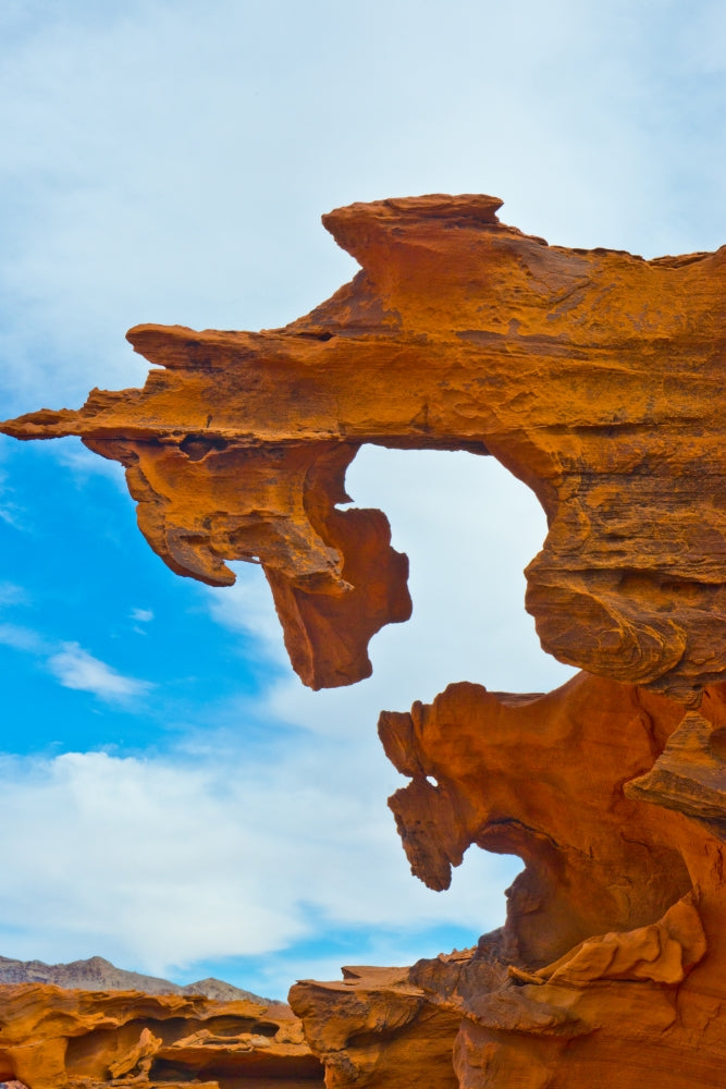 Gold Butte National Monument Little Finland Red Rock Sculptures Poster Print