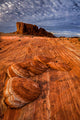 Multi-colored rock formation in Valley of Fire State Park poster print