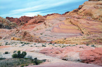 Buttes and Rocks, White Domes Area, Valley of Fire Poster Print by Michel Hersen