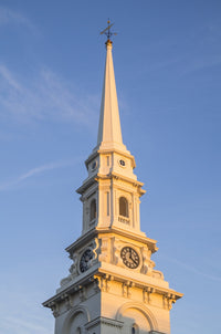 North Church at Sunset Poster Print by Walter Bibikow