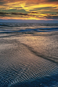 Cape May National Seashore sunset poster print by Jay O'Brien.