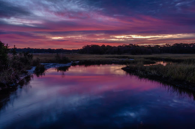Sunrise on Cape May National Seashore poster print by Jay O'Brien