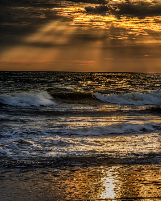 Cape May National Seashore Sunset Poster Print by Jaynes Gallery