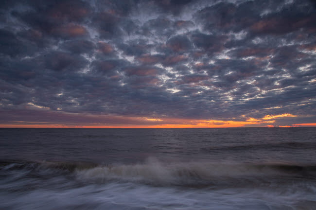 Cape May National Seashore Sunset Poster Print by Jay O'Brien