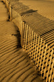 Cape May National Seashore Fence Shadow Poster Print by Jay O'Brien