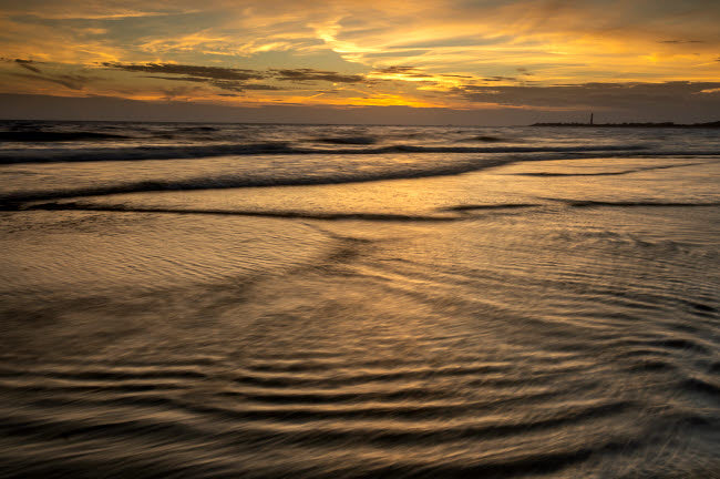 Cape May National Seashore Sunset Poster Print by Jay O'Brien